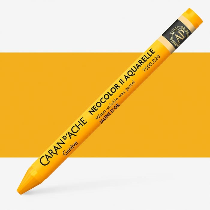 Neocolor II water-soluble wax pastels