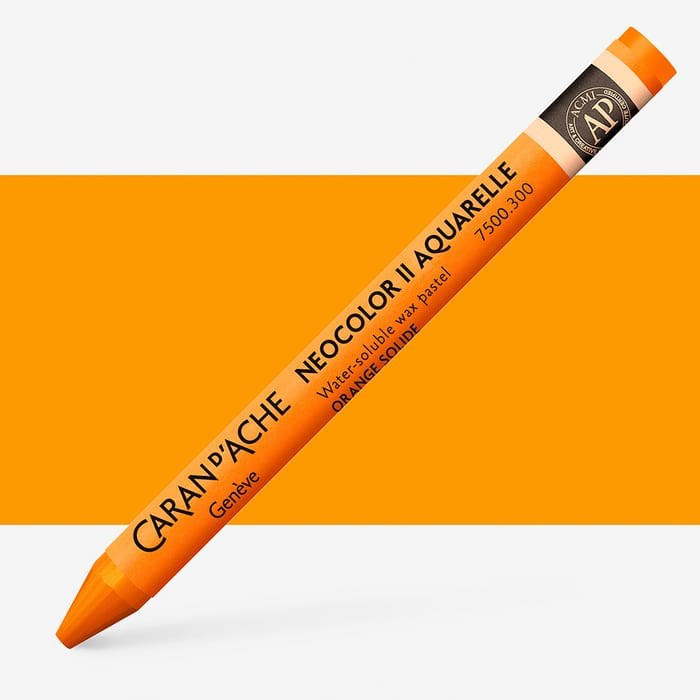 Neocolor II water-soluble wax pastels
