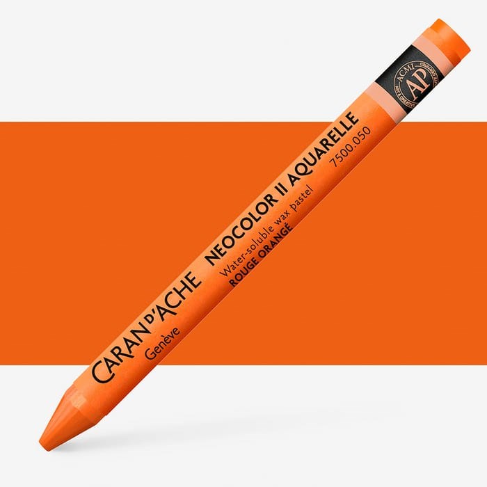 Neocolor II water-soluble wax pastels