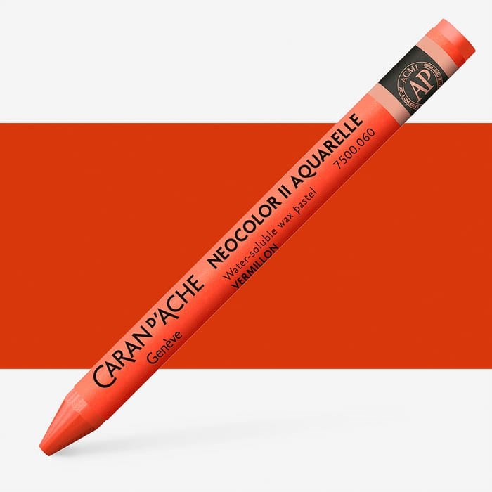 Neocolor II water-soluble wax pastels