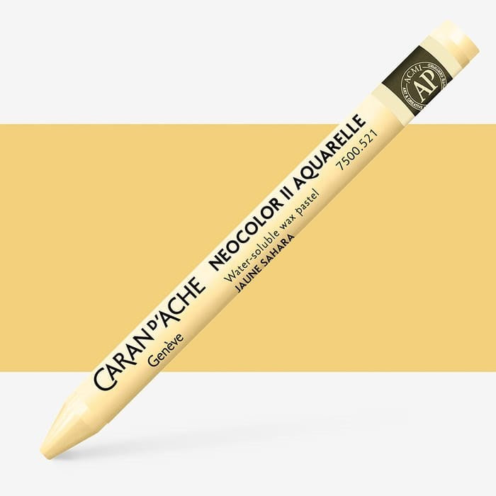 Neocolor II water-soluble wax pastels