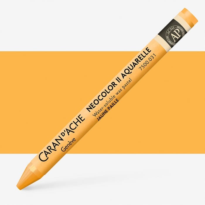 Neocolor II water-soluble wax pastels