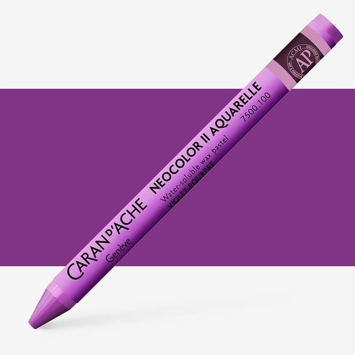 Neocolor II water-soluble wax pastels
