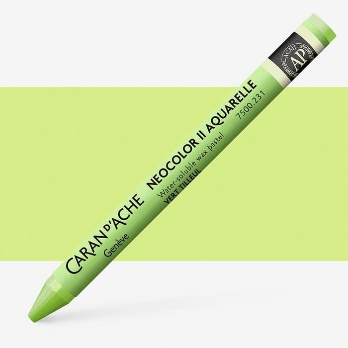 Neocolor II water-soluble wax pastels