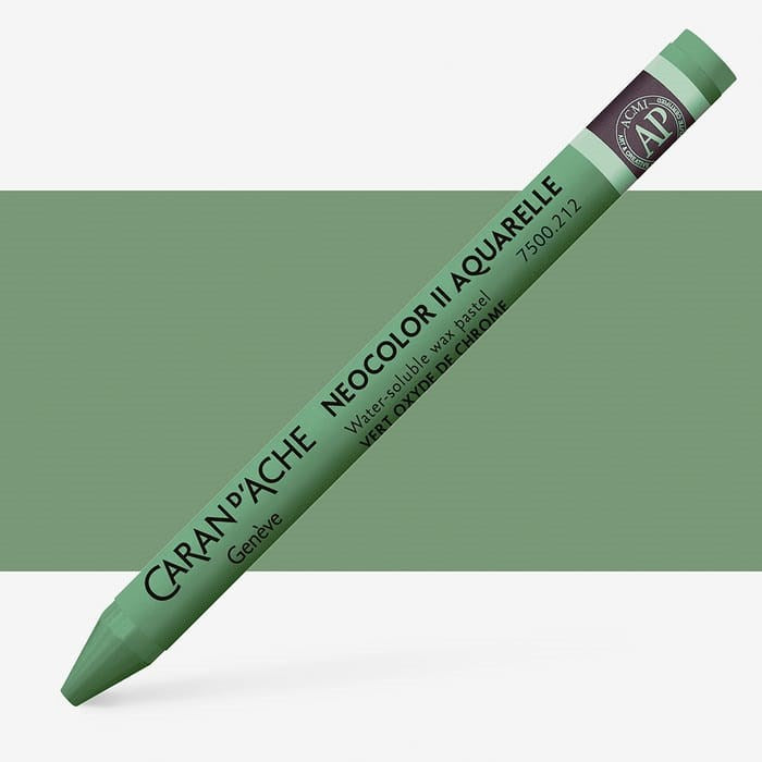 Neocolor II water-soluble wax pastels