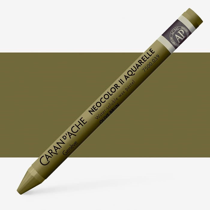 Neocolor II water-soluble wax pastels