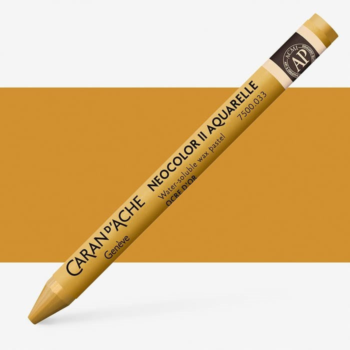 Neocolor II water-soluble wax pastels