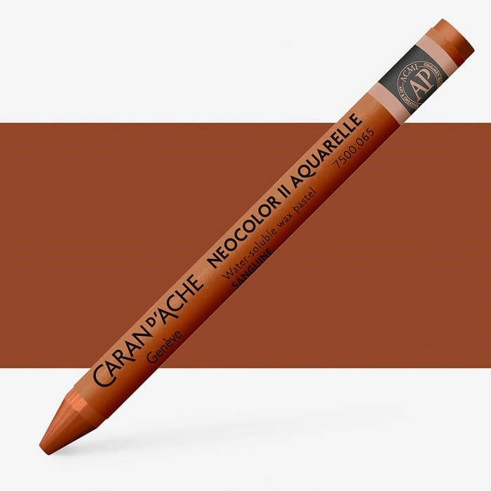 Neocolor II water-soluble wax pastels