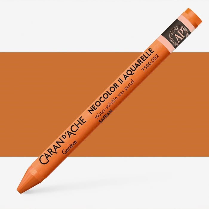 Neocolor II water-soluble wax pastels