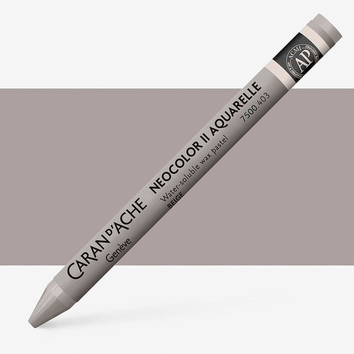 Neocolor II water-soluble wax pastels