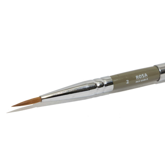 Rosa Lake Sable Synthetic Mix Series 178 Travel Brushes