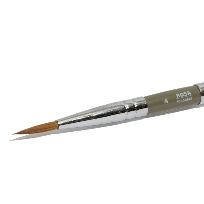 Rosa Lake Sable Synthetic Mix Series 178 Travel Brushes