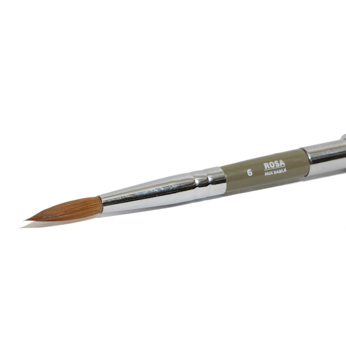 Rosa Lake Sable Synthetic Mix Series 178 Travel Brushes