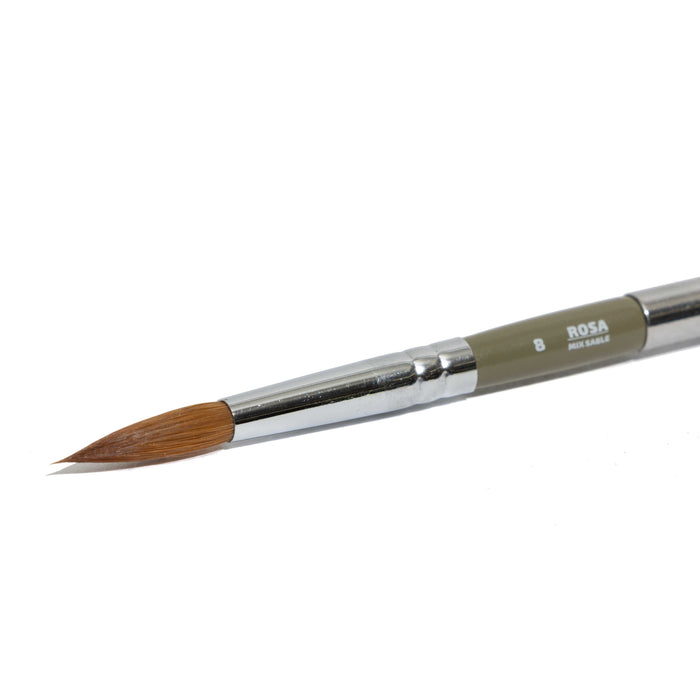 Rosa Lake Sable Synthetic Mix Series 178 Travel Brushes
