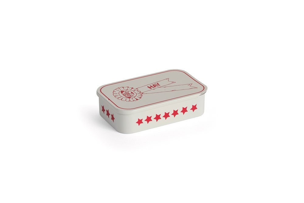 Dogs Treat Tin - Red and White