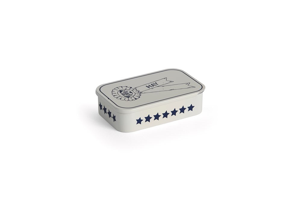 Dogs Treat Tin - Blue and White