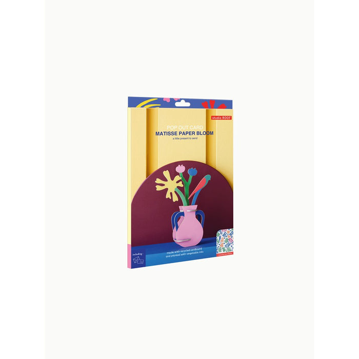 Studio Roof 3D Pop Out Card - Matisse Paper Bloom
