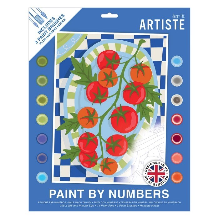 Paint By Numbers - Tomatoes