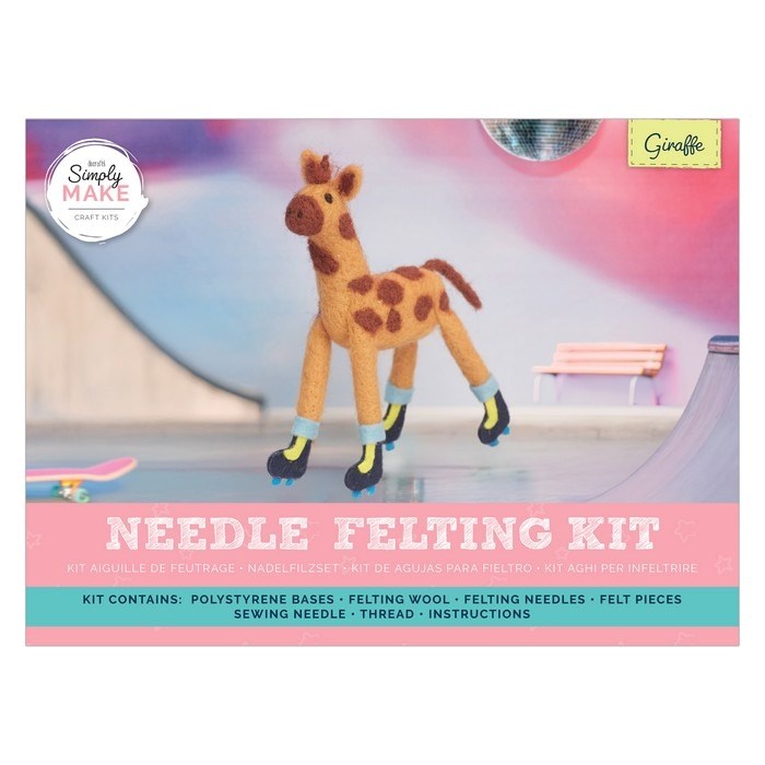 Needle Felting - Giraffe