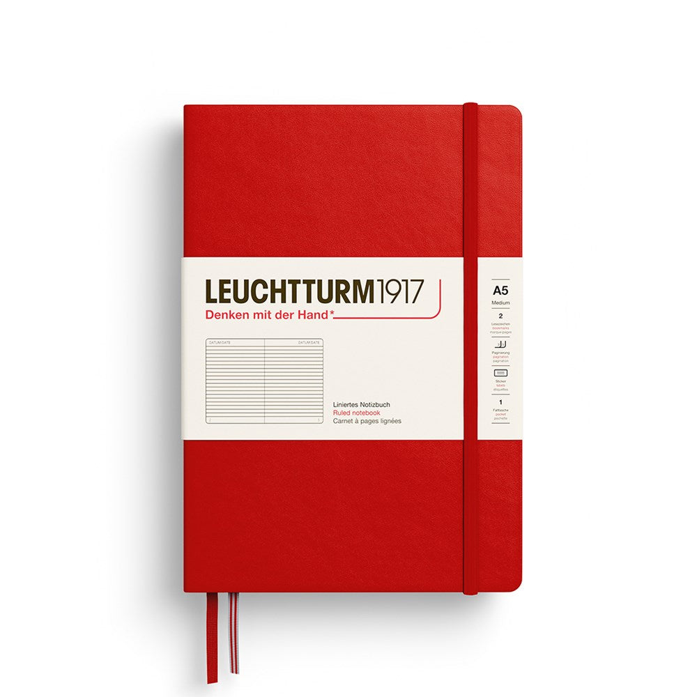 Leuchtturm 1917 Hardcover Notebook Medium (A5) - Natural Colours