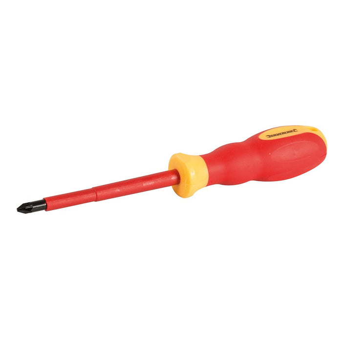 VDE Soft-Grip Electricians Screwdriver Pozidriv PZ2 x 100mm