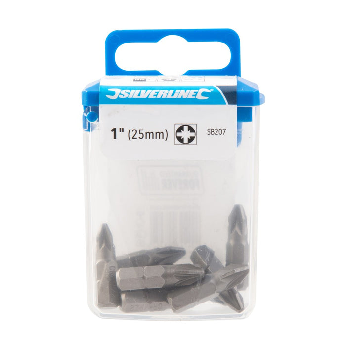 Pozidriv Cr-V Screwdriver Bits 10pk PZ2