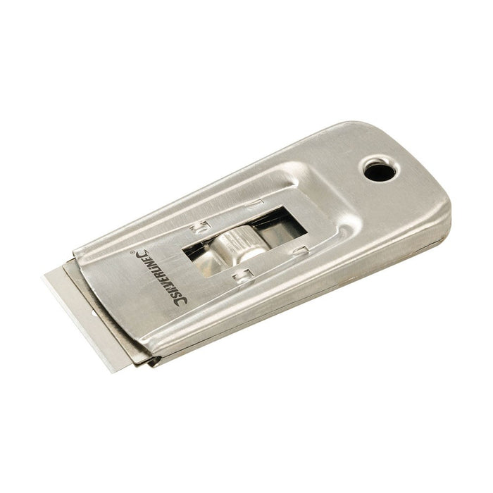 Retractable Steel Window Scraper 100mm