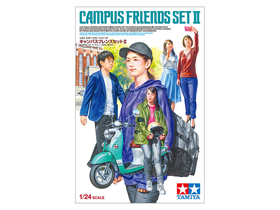 Tamiya Campus Friends Set II