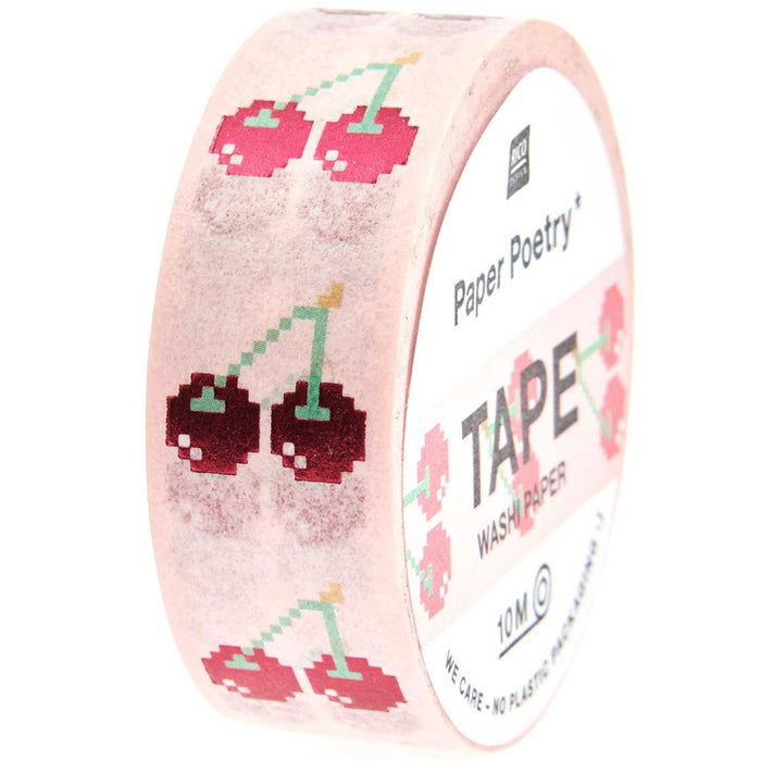 Paper Poetry: Tape Futschikato Cherries