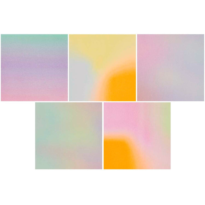 Paper Poetry: Origami Duo Blurry Gradient 15cm x 15cm