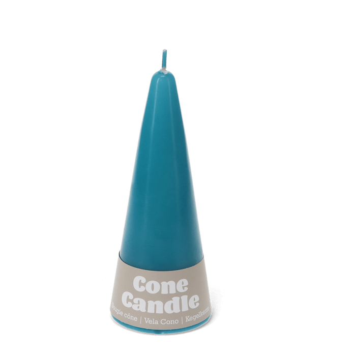 Rex Small Cone Candle -Dark Blue