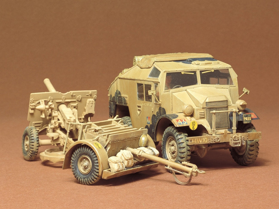 Tamiya British 25 PDR Gun/Quad Kit