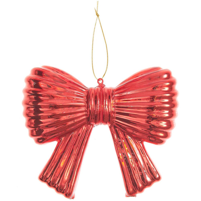 Glass Hanger Bow 13.5cm