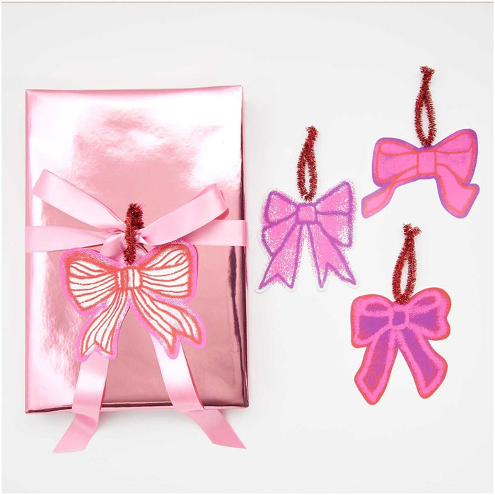 Gift Tags L Bows Airbrush