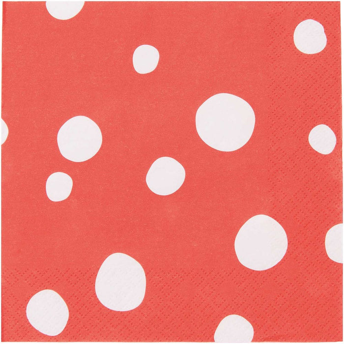 Napkins Fly Agaric Pattern
