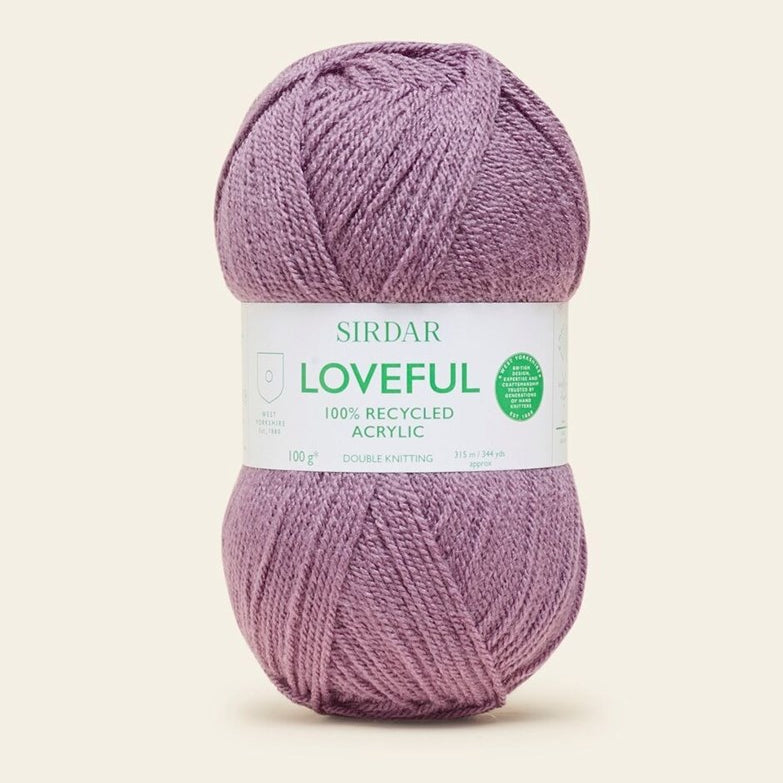 Loveful 100% Recycled Acrylic DK