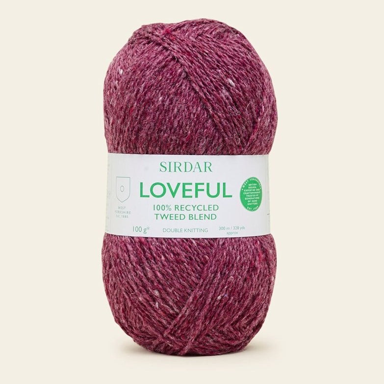 Loveful 100% Recycled Tweed Blend DK