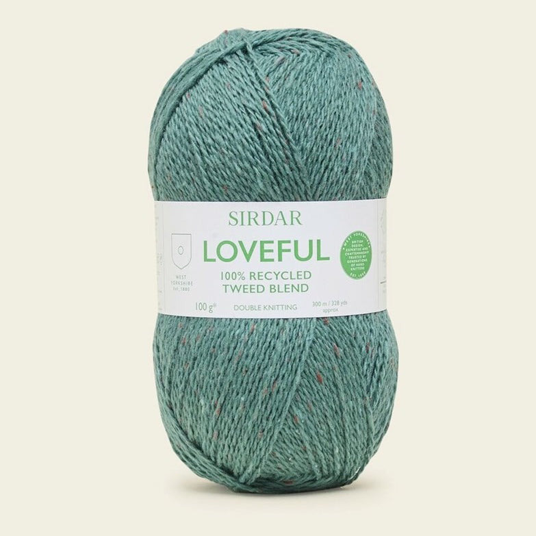 Loveful 100% Recycled Tweed Blend DK