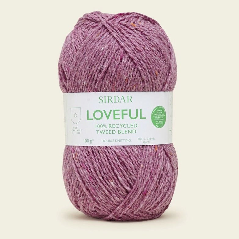 Loveful 100% Recycled Tweed Blend DK