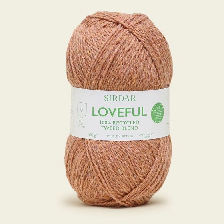 Loveful 100% Recycled Tweed Blend DK
