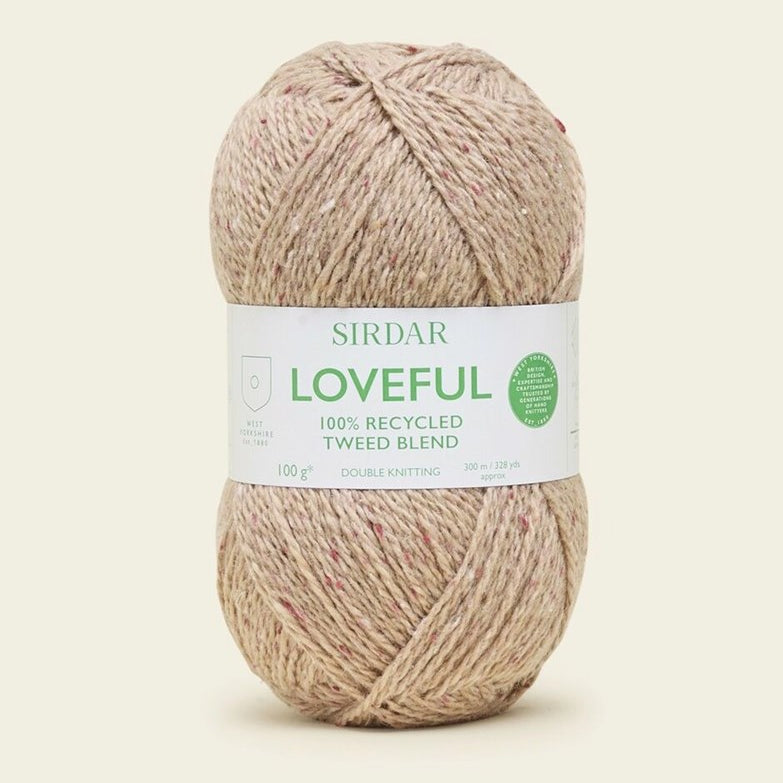 Loveful 100% Recycled Tweed Blend DK