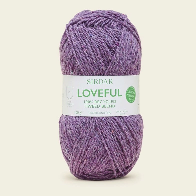 Loveful 100% Recycled Tweed Blend DK