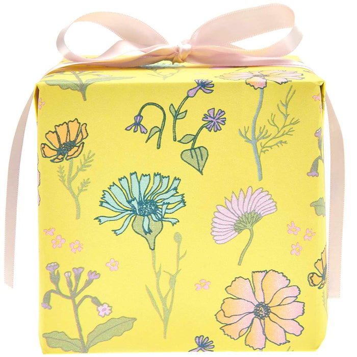 Rico: Wrapping Paper Flowers Yellow