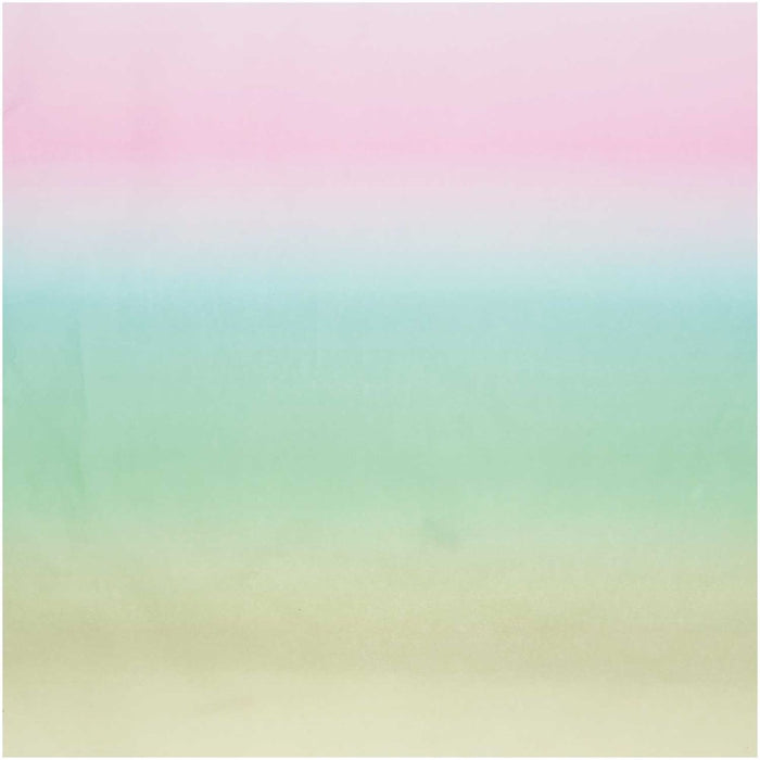 Tissue Paper Colour Gradient - Turquoise
