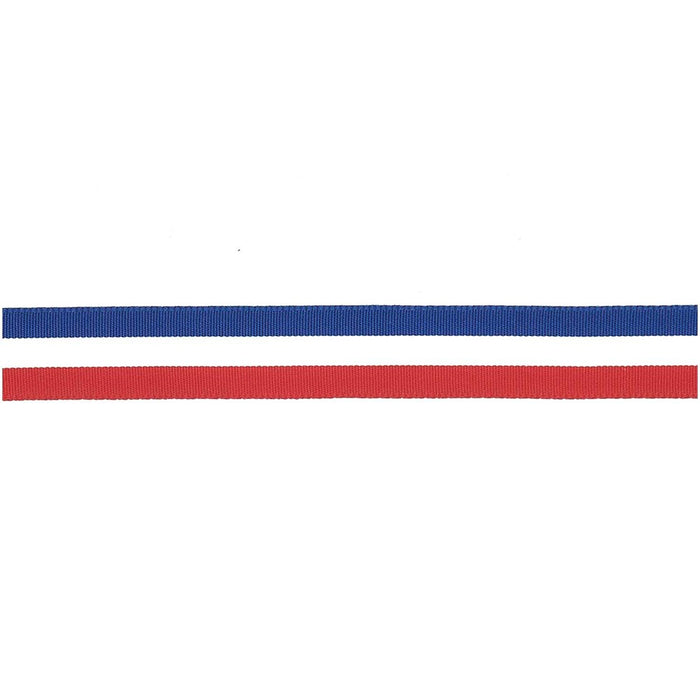 Rico - Woven Ribbon Multi Stripes - Blue/White/Red - 20 Mm X 3 M