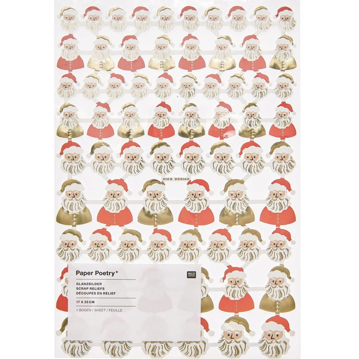 Rico Scrap Reliefs Santa