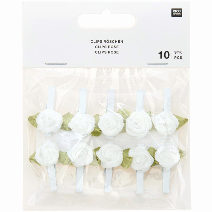 Rico Clips rose, mixed colours