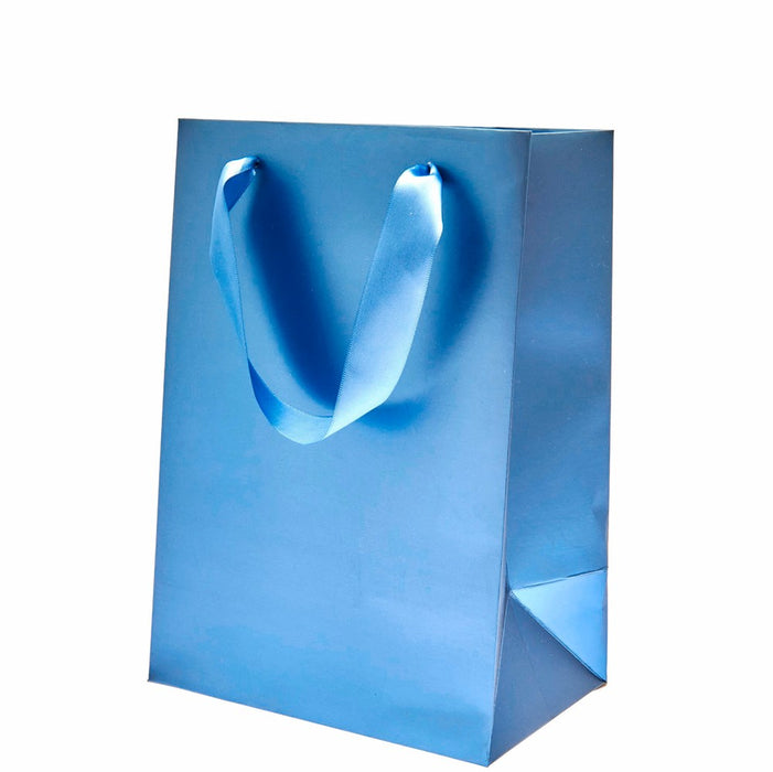 Rico Gift Bag Metallic Blue