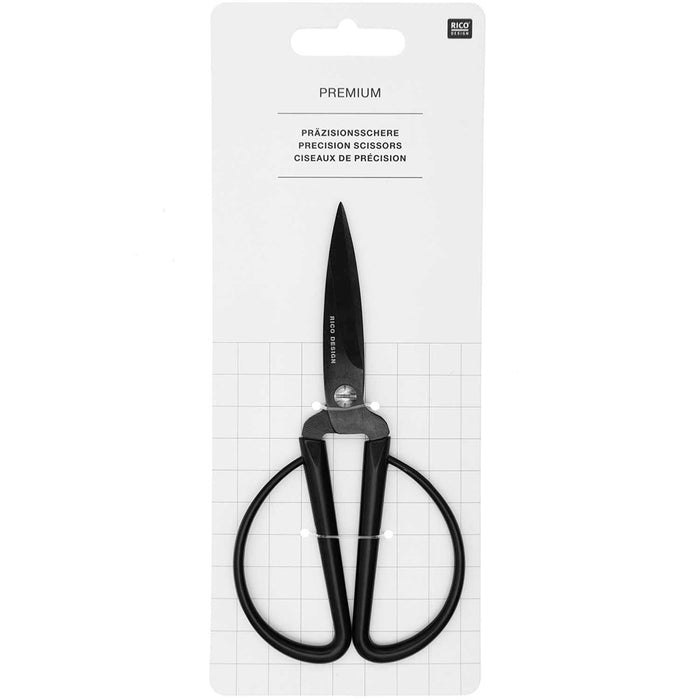 Rico - Craft Scissors Black - 14 Cm / 5 -5"