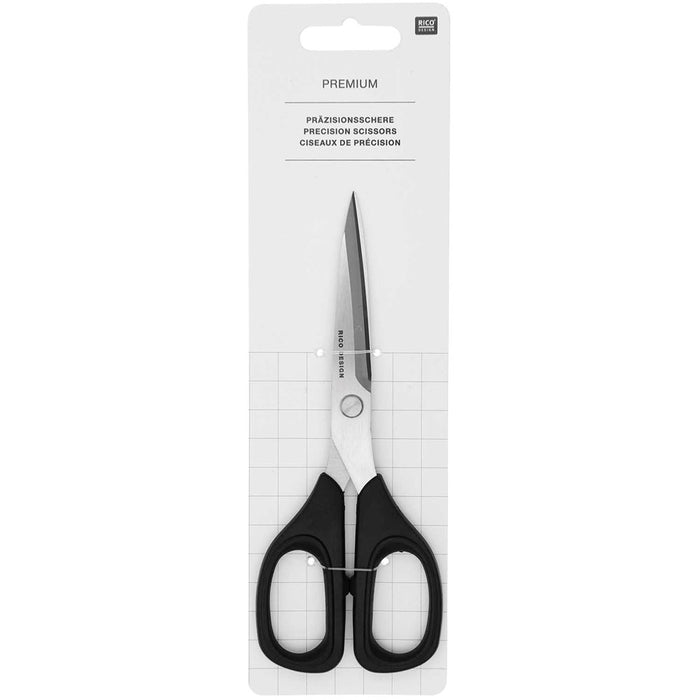 Rico: Universal Scissors Premium Black - 16.5cm